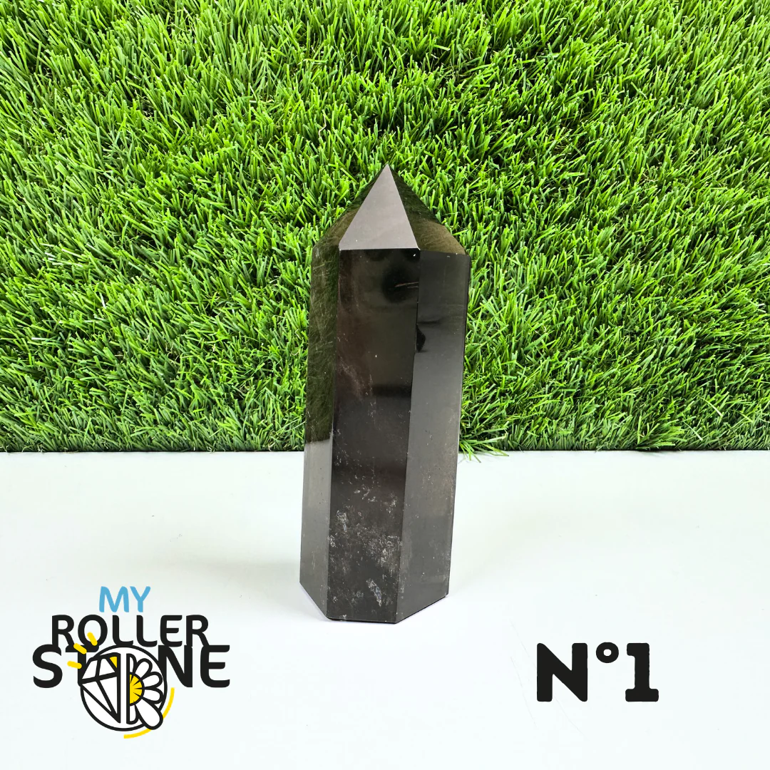 Pointes Pierre Quartz Fumée - Image 3