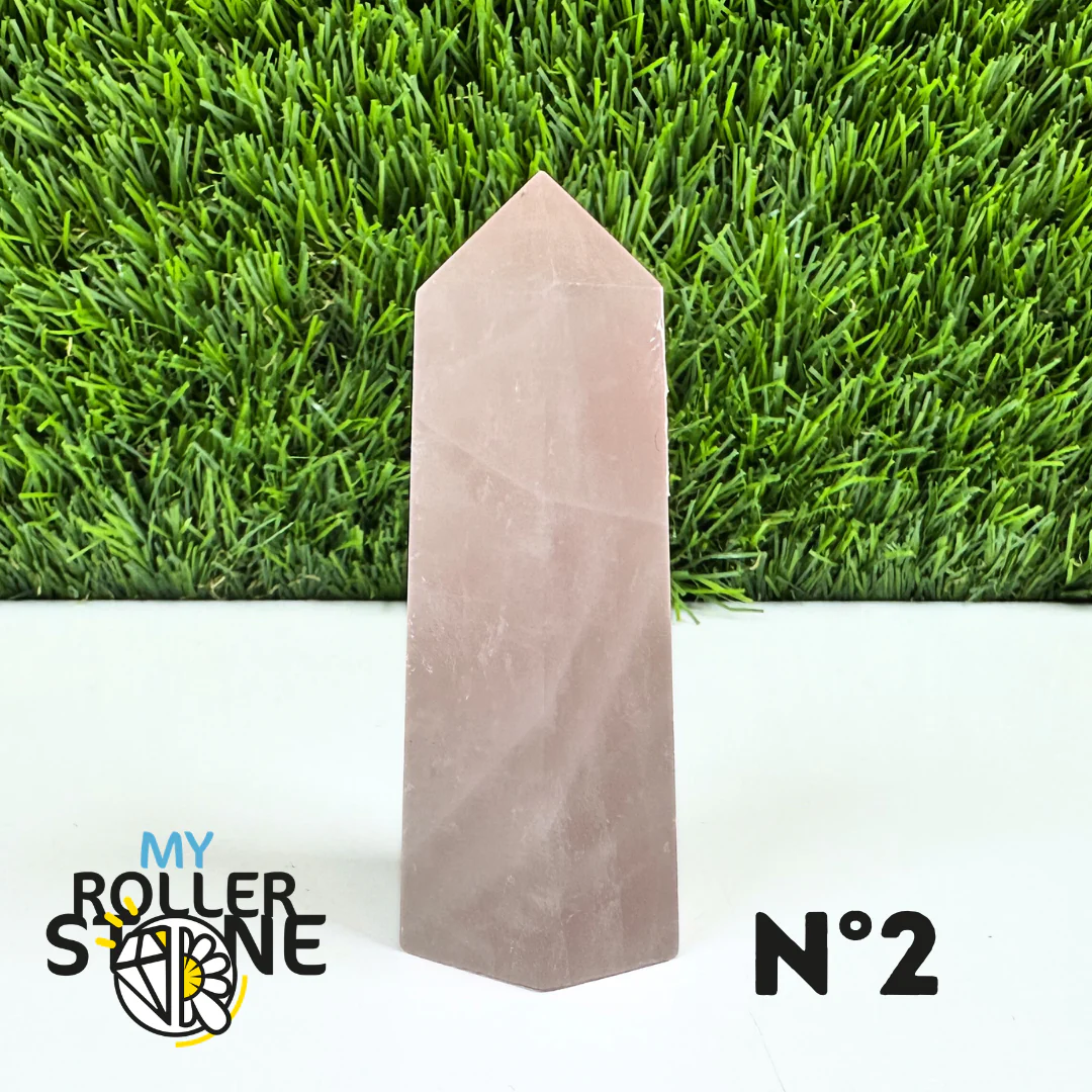 Pointes Pierre Quartz Rose - Image 4