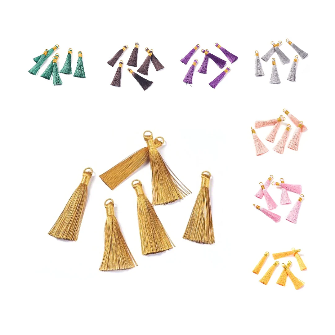 Pompon pour collier Mala (8 coloris)