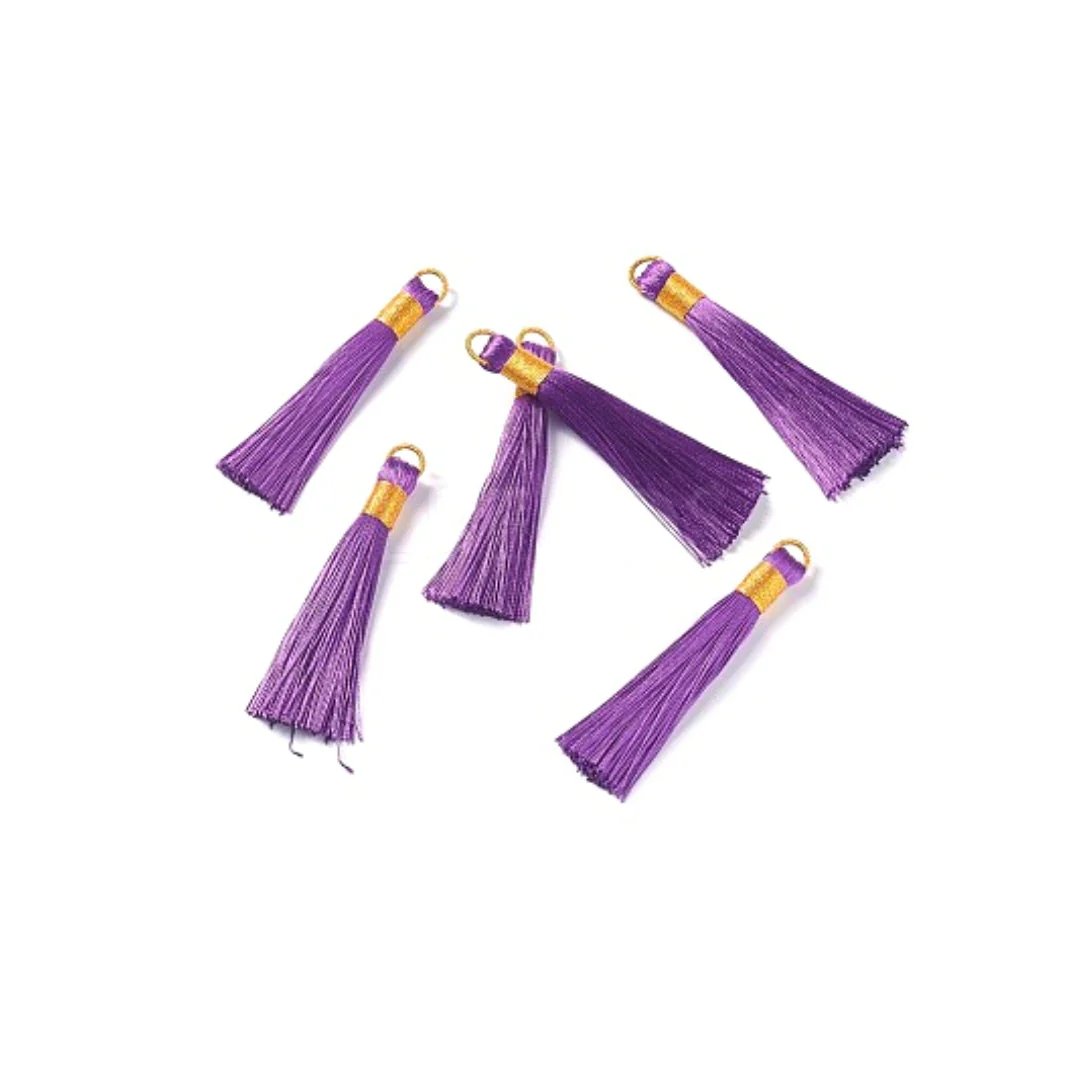 Pompon pour collier Mala (8 coloris) - Image 4