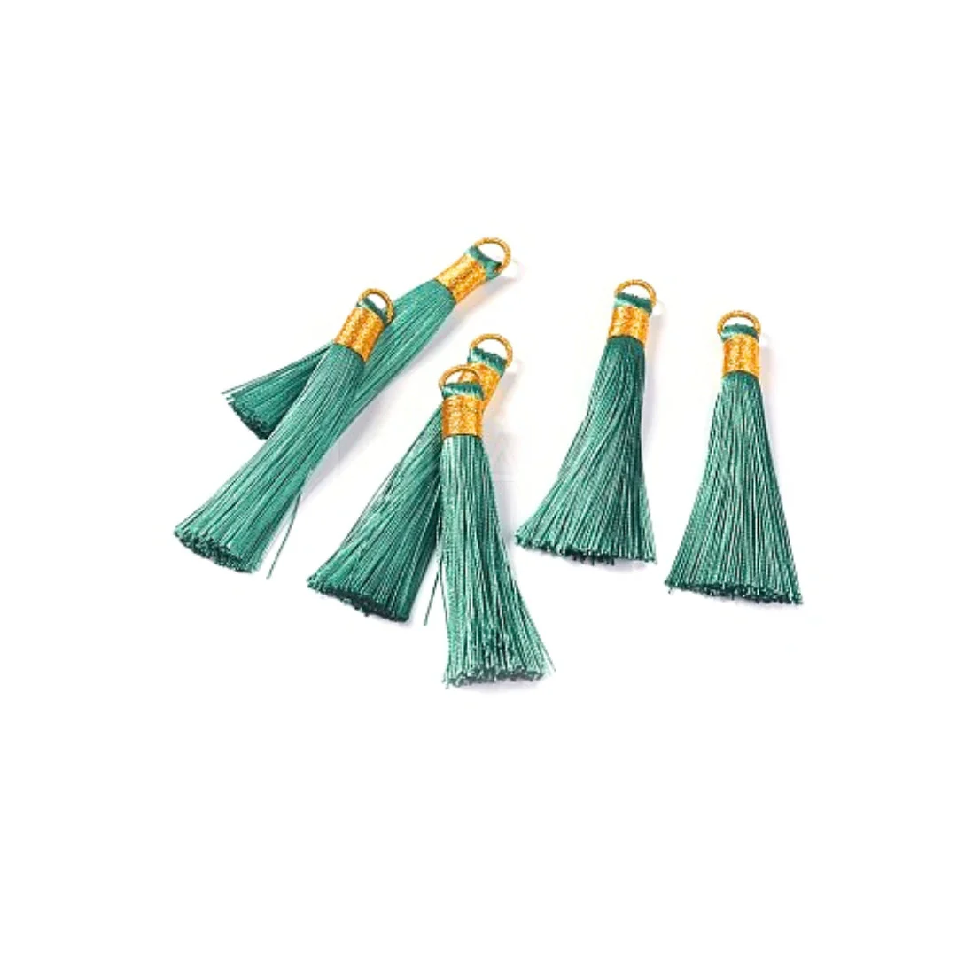 Pompon pour collier Mala (8 coloris) - Image 8
