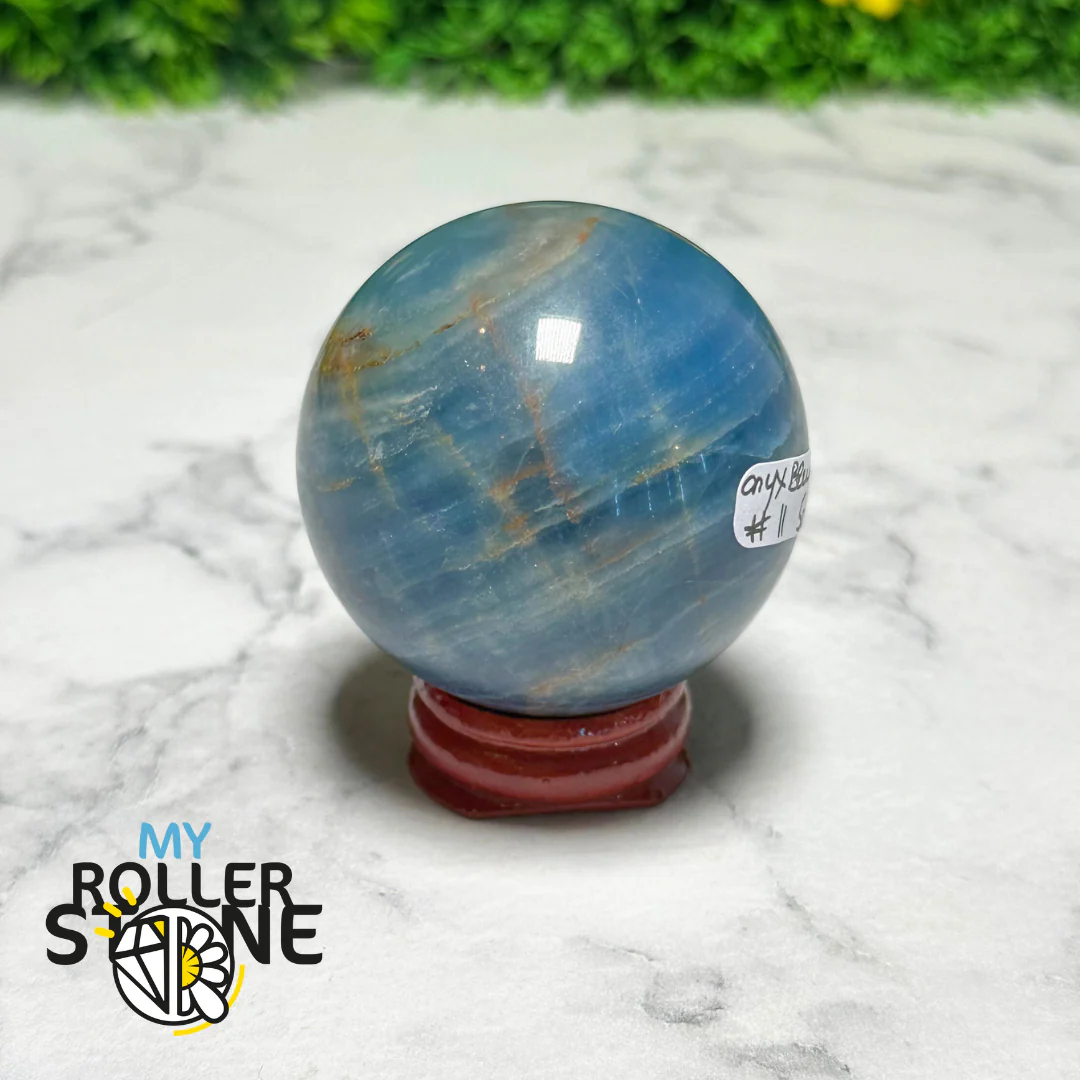Sphère Onyx Bleu - Image 10