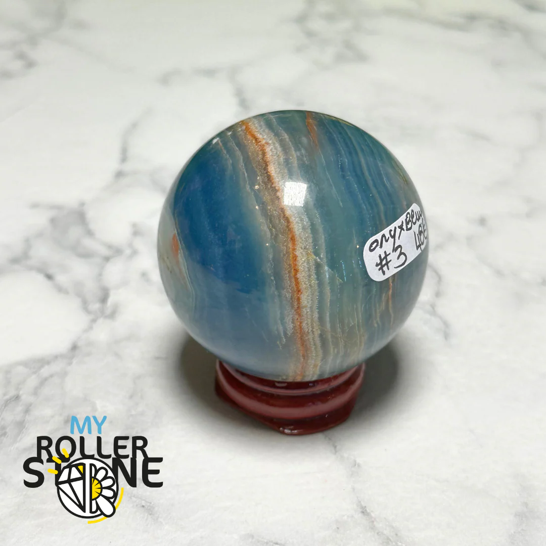 Sphère Onyx Bleu - Image 3