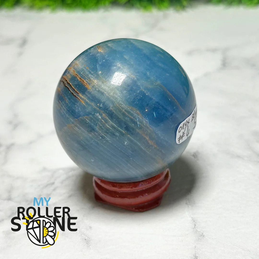 Sphère Onyx Bleu - Image 4