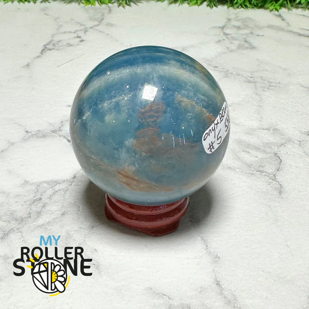 Sphère Onyx Bleu - Image 5