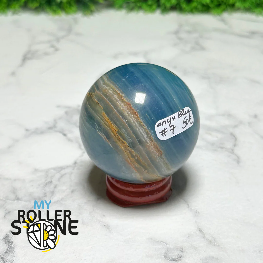 Sphère Onyx Bleu - Image 6