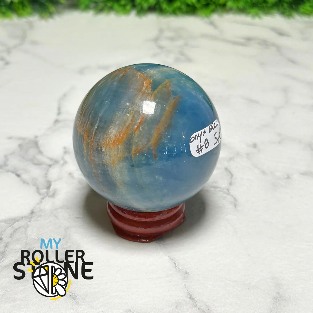 Sphère Onyx Bleu - Image 7