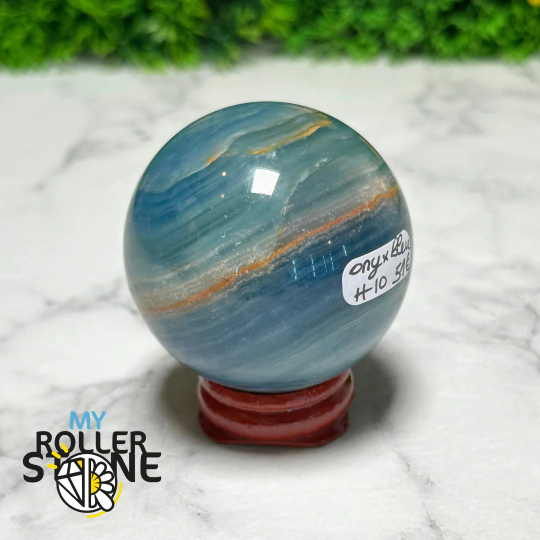 Sphère Onyx Bleu - Image 9