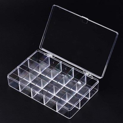 Stockage de perles 15 compartiments