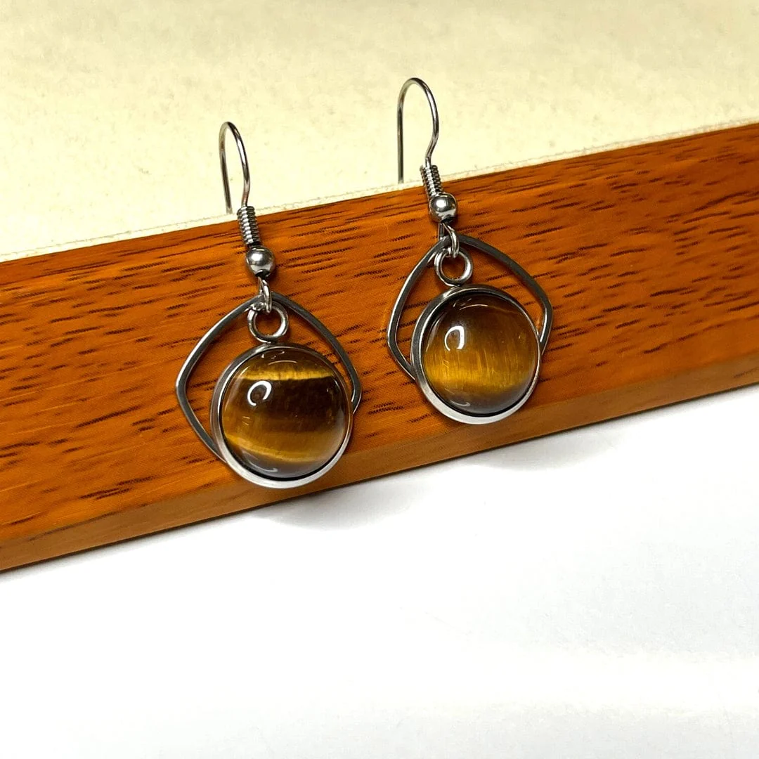 Support Boucles d'Oreilles Cabochon 304 Acier Inoxydable - Image 2