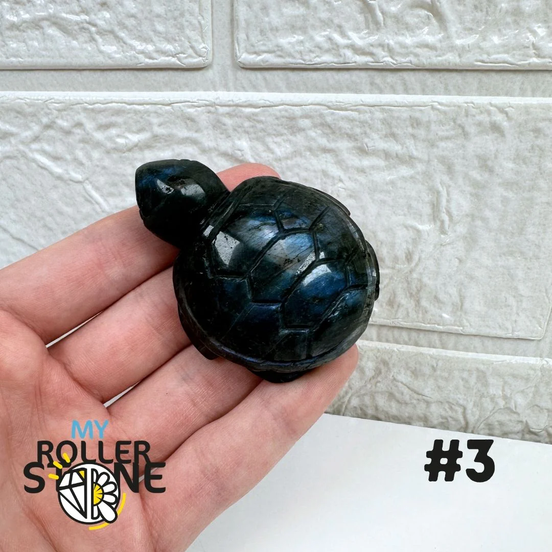 Tortue en Labradorite - Image 5