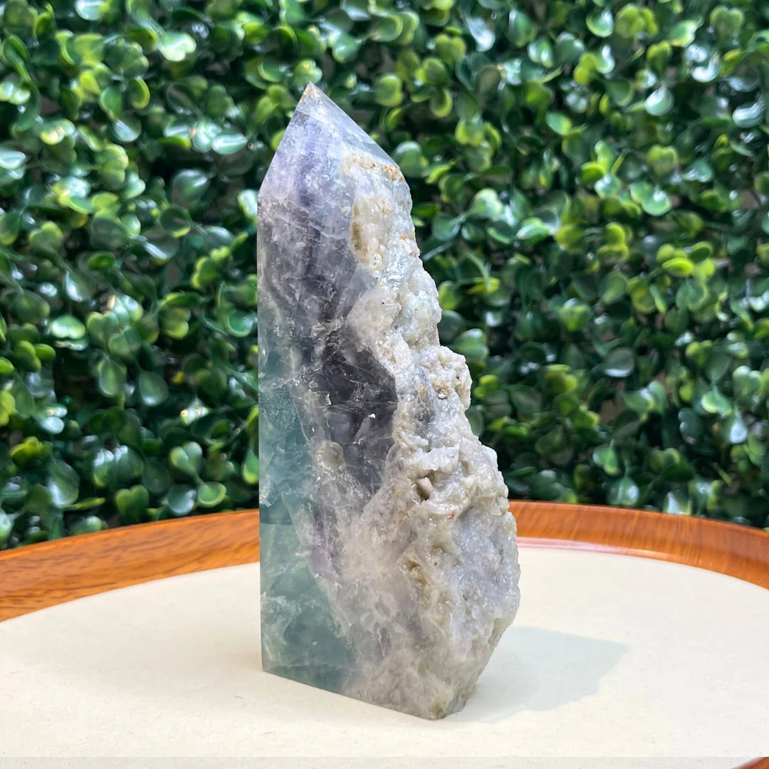 Tranche Pierre brute Fluorite #2