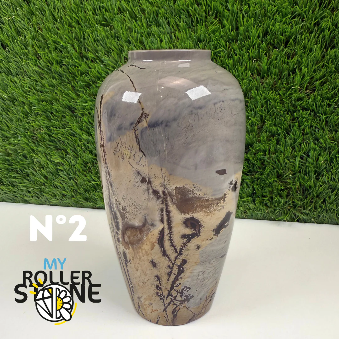 Vase en Jaspe Picasso - Image 3